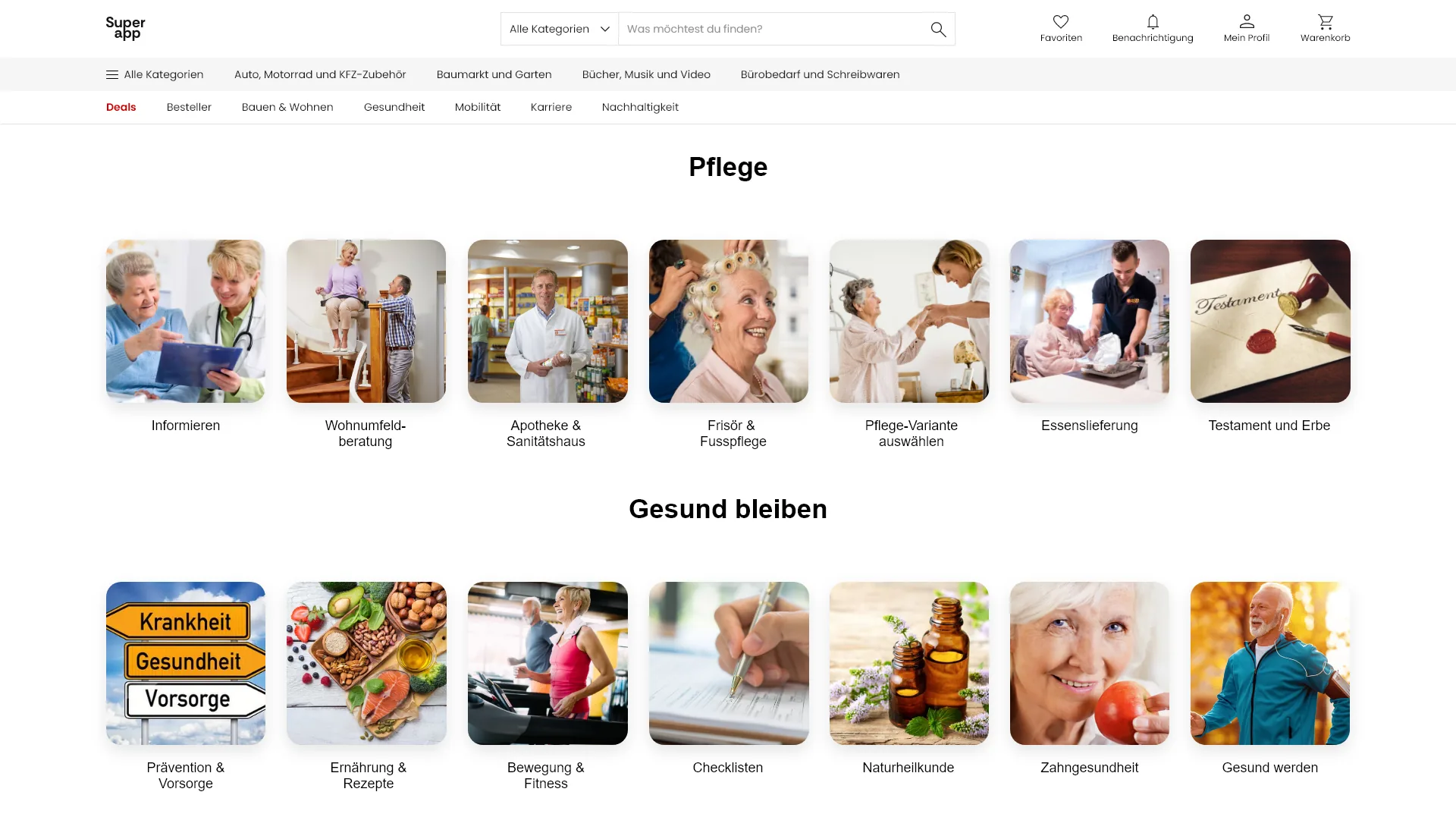 Gesundheit & Pflege